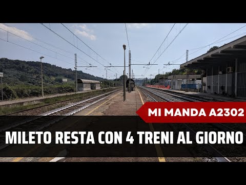Speciale Mi Manda A2302 del 26 settembre - Mileto resta con 4 treni al giorno