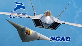 Sky's Fury Unleashed: F-22 Raptor vs NGAD - The Battle for Aerial Supremacy!