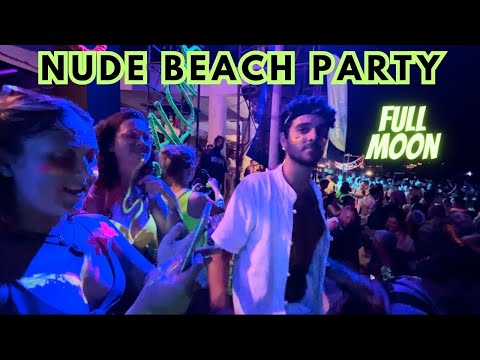 Best Party In Asia | Nude Beach Party | Full Moon Party