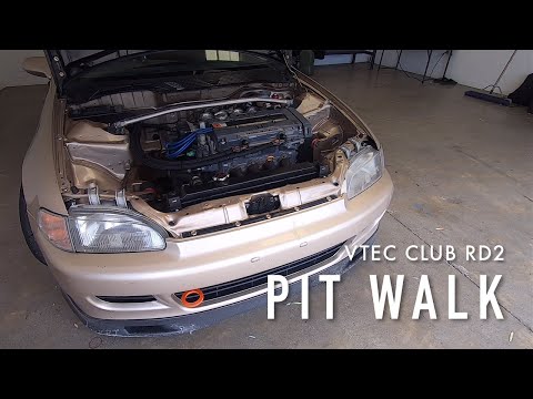 Vtec Club Round 2 Norcal vs SoCal Pit Walk - RS Future Vlog #8