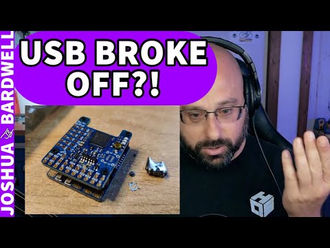 My USB On My Flight Controller Broke Off In Shipping! Help! - FPV Stream Questions