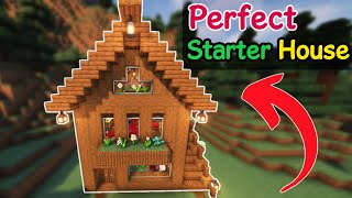 Minecraft: How To Build New Starter House