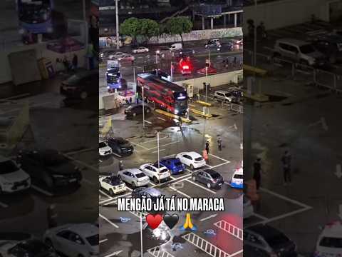 CHEGADA DO FLAMENGO NO MARACANÃ PARA ENFRENTAR O CRUZEIRO #flamengo #mengão #futebol #mengo