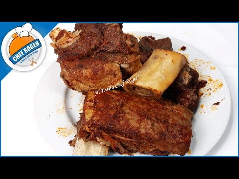 La receta mas deliciosa de BARBACOA DE RES, # 531 | Chef Roger Video