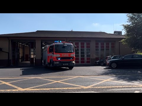 Lancashire Fire & Rescue Service - Hyndburn RDS Pump Turnout
