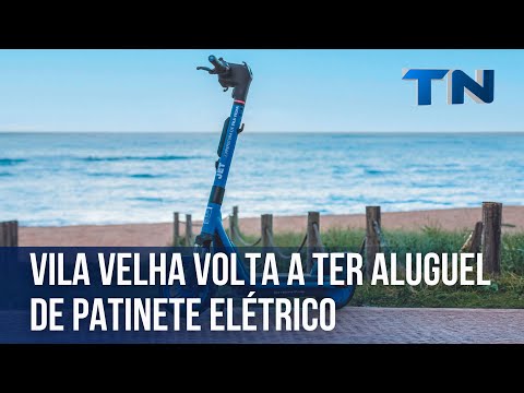 Vila Velha volta a ter aluguel de patinete elétrico