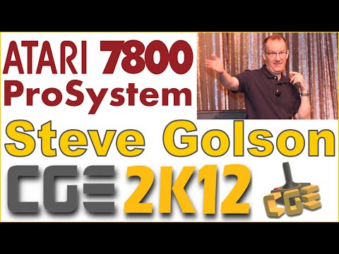 CGE 2012 - The History of the Atari 7800 ProSystem at General Computer Corp - Classic Gaming Expo