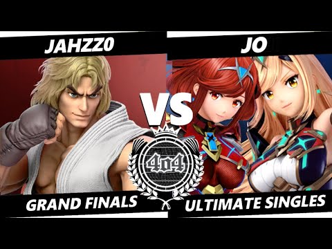 4o4 Smash Night 99 - InC| Jahzz0 (Ken, Kazuya) vs EVC| jo (Mythra, Pyra) - Grand Final