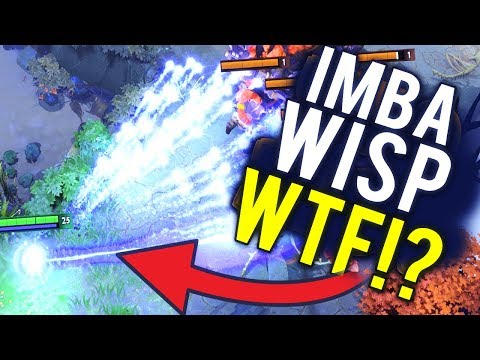 DOTA 2 NEW META Wisp (Io) HARD CARRY with Divine Rapier - PATCH 7.07 PRO GAMEPLAY