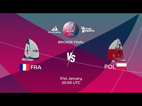 BRONZE FINAL: France vs Poland | eSailing Nations Cup