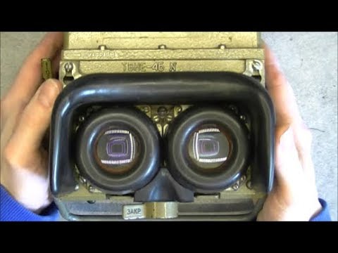 Soviet tank  night vision periscope teardown