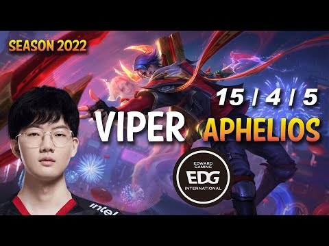 EDG Viper APHELIOS vs MISS FORTUNE ADC - KR Ranked