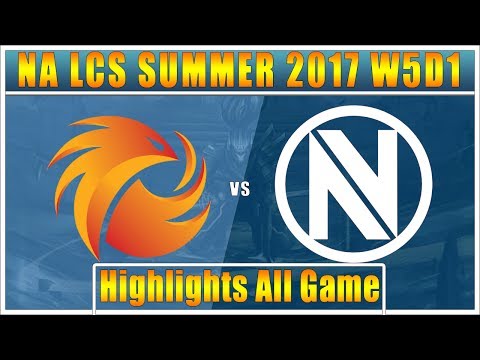 P1 vs NV || Highlights All Game || NA LCS Summer 2017 || Phoenix1 vs EnvyUs