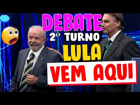 DEBATE NA BAND: PRESIDENCIAL 2022 - SEGUNDO TURNO LULA E BOLSONARO FAZEM PRIMEIRO EMBATE DO 2º TURNO