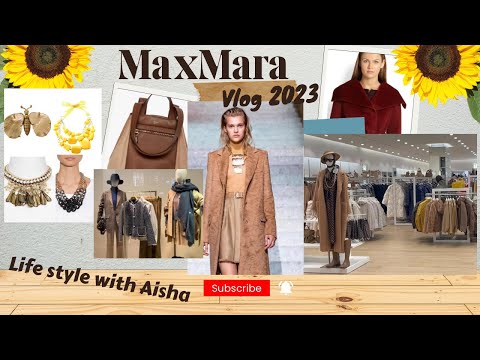 Designer Outlet MaxMara Haul Roupas de inverno com MaxMara Vintage MaxMara