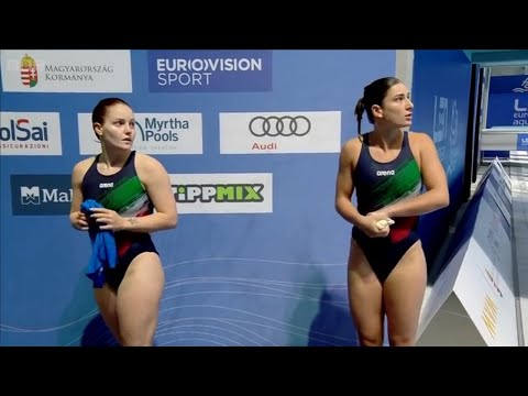 Women's 3m Springboard Synchro Final | 2021 European Aquatics Championships | BBC Coverage