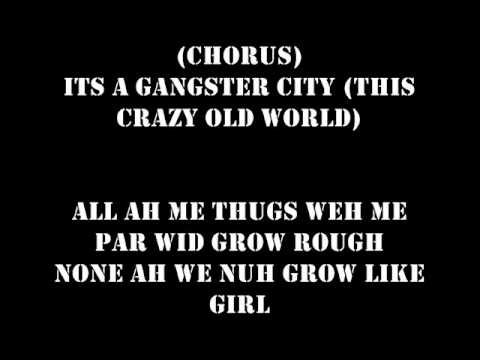 Popcaan - Gangster City (LYRICS) (Follow @DancehallLyrics )