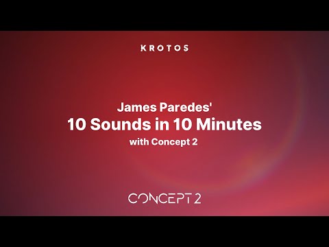 James Paredes’ 10 Sounds in 10 Minutes with Concept 2