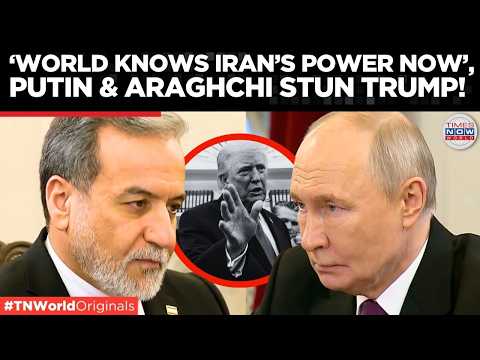 'We will do everything', Putin Vows Full Support To Iran, Araghchi Boasts Of IRGC's Strikes On US