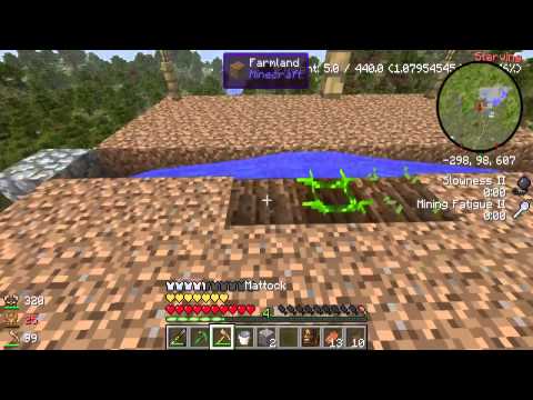 Minecraft FTB Blood N Bones: Episode 11 Starting A Food Farm! (Minecraft FTB Modpack)