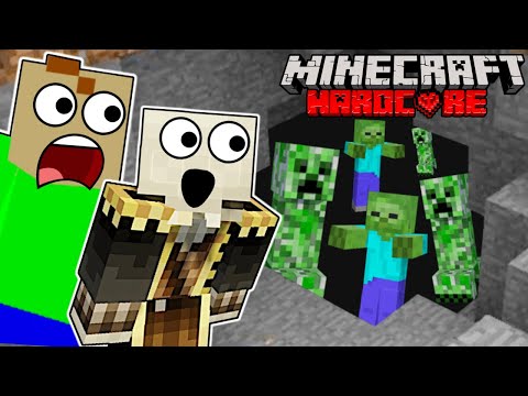 We Found The Most Dangerous Cave In Minecraft Hardcore!