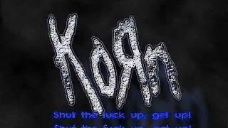 KoRn  (Feat. Skrillex)- Get Up! (lyrics)