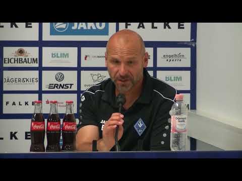 Pressekonferenz: SV Waldhof - KFC Uerdingen