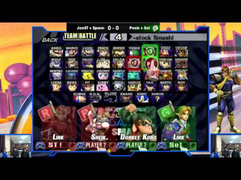 Abomination PM doubles: UG joeST + Spawn vs BS Sol + BS Poob