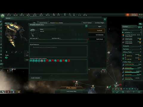 Stellaris - Remove Mechanical Trait from Robots Glitch (Jan. 22nd, 2022 - 3.3 Unity Rework Beta)