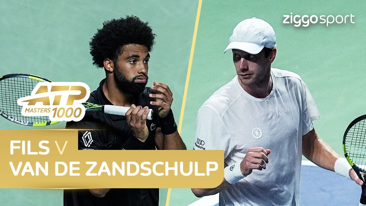 TEGENSTANDER VAN BOTIC SLAAT ZIJN RACKET KAPOT! 💥😳 | Fils - Van de Zandschulp | ATP 1000