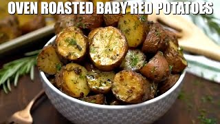 Oven Roasted Baby Red Potatoes - Sweet and Savory Meals