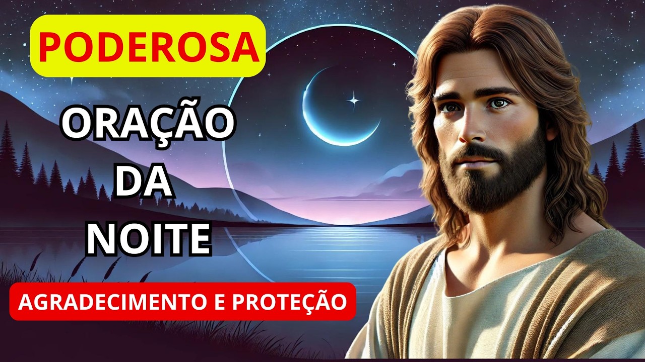 poderosa oração da noite em busca de proteção e agradecendo pelo dia - PALAVRA DE ACONCHEGO
