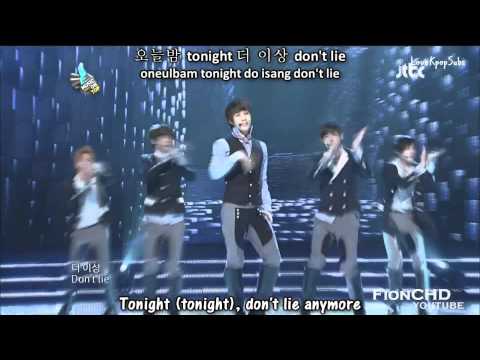 X-5 - Going crazy + Dangerous LIVE [English subs + Romanization + Hangul] HD