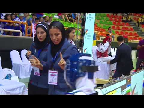 2017 World Cadet W 29kg Semi final   M RANJBAR IRI VS K MUNISA UZB