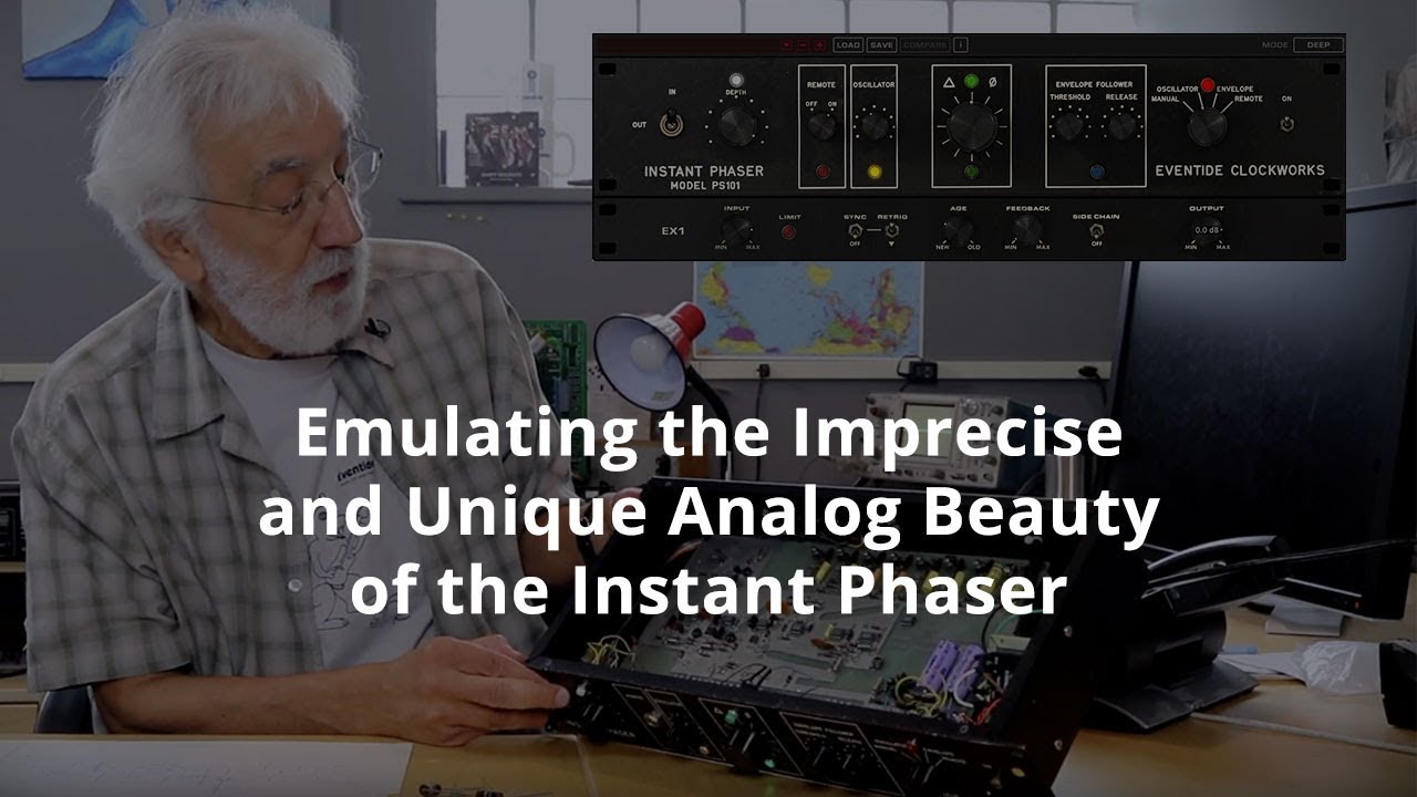 Emulating the Imprecise and Unique Analog Beauty of the Instant Phaser - YouTube