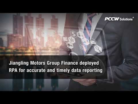 Thumbnail for Jiangling Motors Group Finance deploys RPA for accurate and timely data reporting by Jiangling Motors