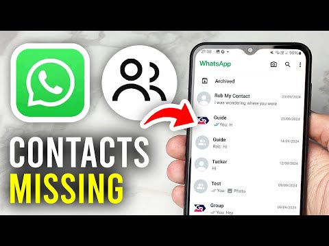 Fix WhatsApp Not Showing Contacts Names On Android - Full Guide