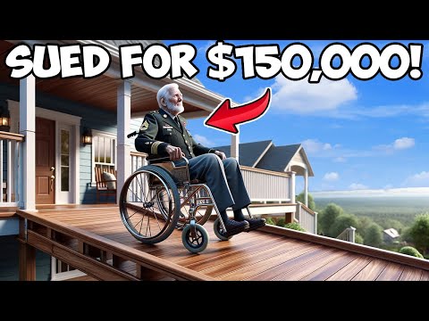 HOA SUED Disabled Veteran For $150,000 Over Wheelchair Ramp On His Property!