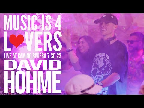Music is 4 Lovers and David Hohme