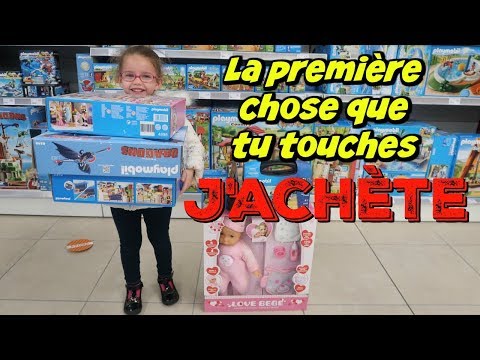 SI TU TOUCHES J’ACHÈTE - Massilya fait le plein de PLAYMOBIL