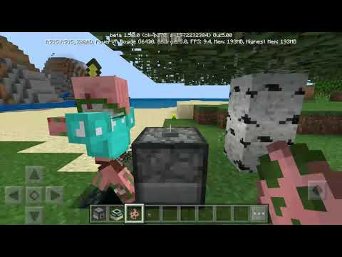 Zombie pigmans vs iron golems!!