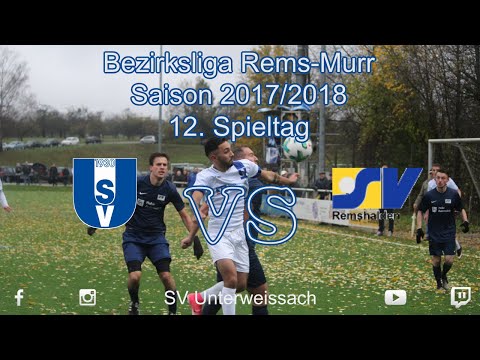 12. Spieltag 2017/2018 SVU - SV Remshalden