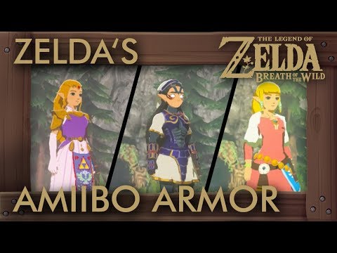 What If Zelda Had Classic Amiibo Outfits in Zelda Breath of the Wild?