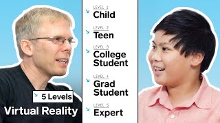 Virtual Reality Engineer Explains One Concept in 5 Levels of Difficult