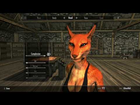 Skyrim Special Edition Mod Review Gray's Lilmothiit (Fox) Race