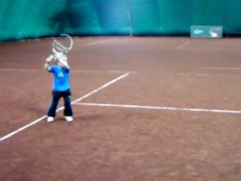 Tennis Nathan Meeuws 5 ans