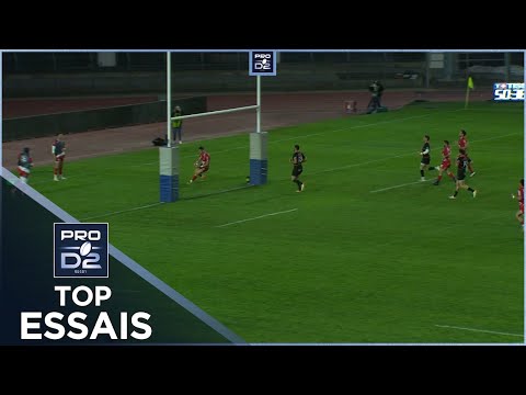 TOP Essais de la J27 – PRO D2 – Saison 2021-2022