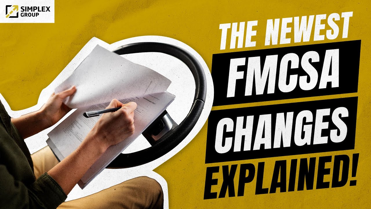 The NEWEST FMCSA Changes | EXPLAINED!