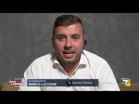 Giletti si infuria contro Liccione: "Si svegli! Cosa ha da spartire con Forza Nuova?"