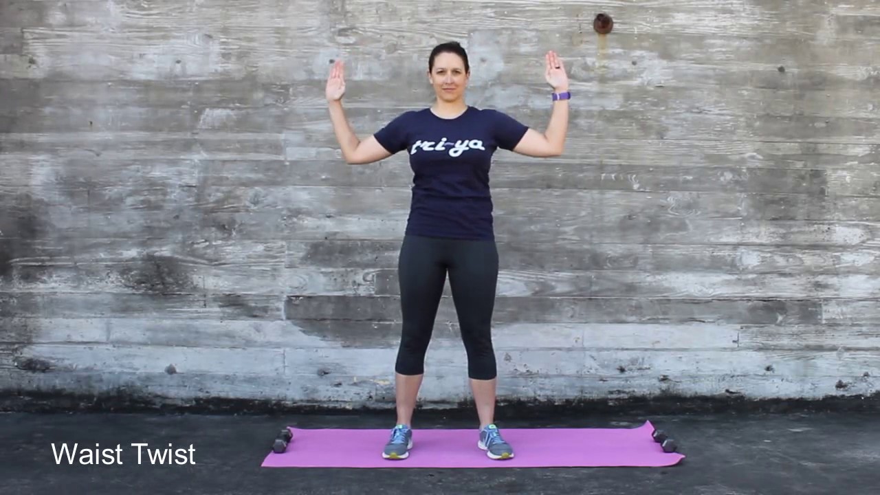 Exercise Library: How to do a Waist Twist - YouTube